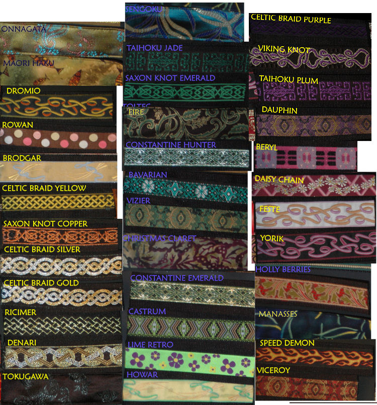 1 1/4" Design Swatches