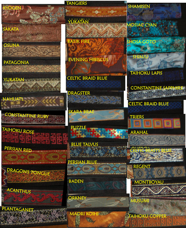 1 1/4" Design Swatches