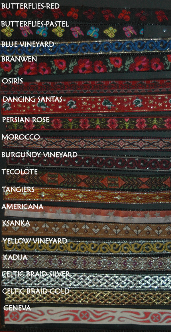 1/2 Design Swatches