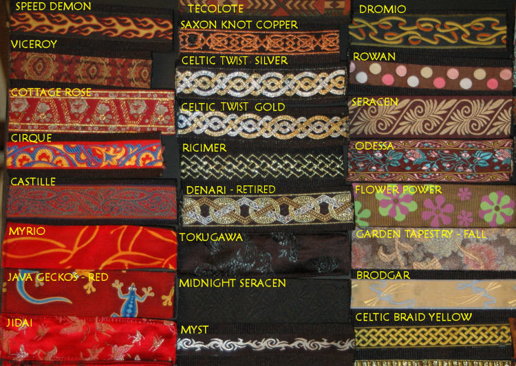 1 1/2" Design Swatches