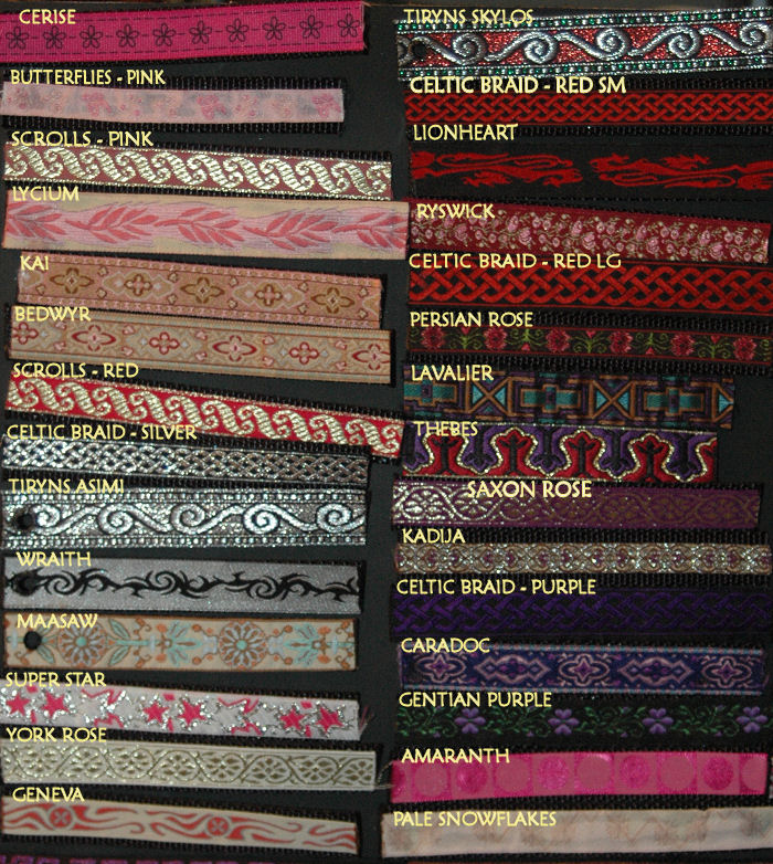 3/4" Design Swatches