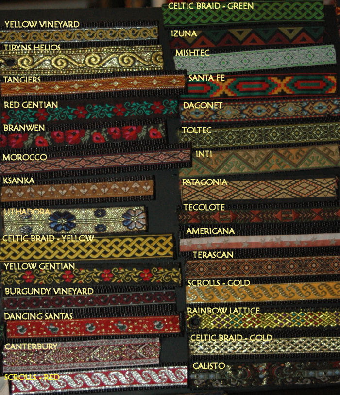 3/4" Design Swatches