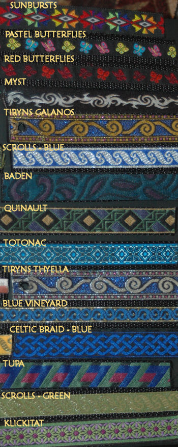 3/4" Design Swatches