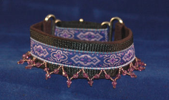 Beaded Dress Collar