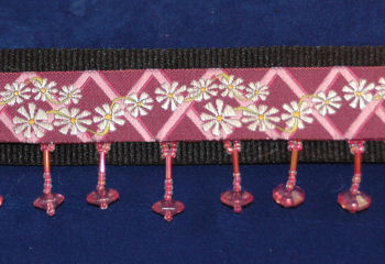 Pink Beaded Collars