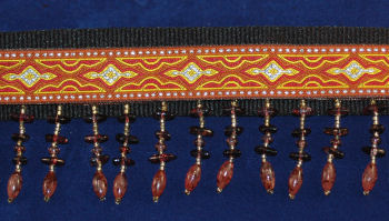 Brown Beaded Collars