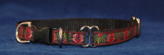 Persian Rose 1/2" Walking Break Away Collar