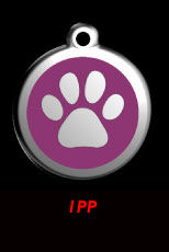 Paw Print ID Tag