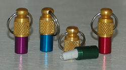 Jewel Barrel ID Tags